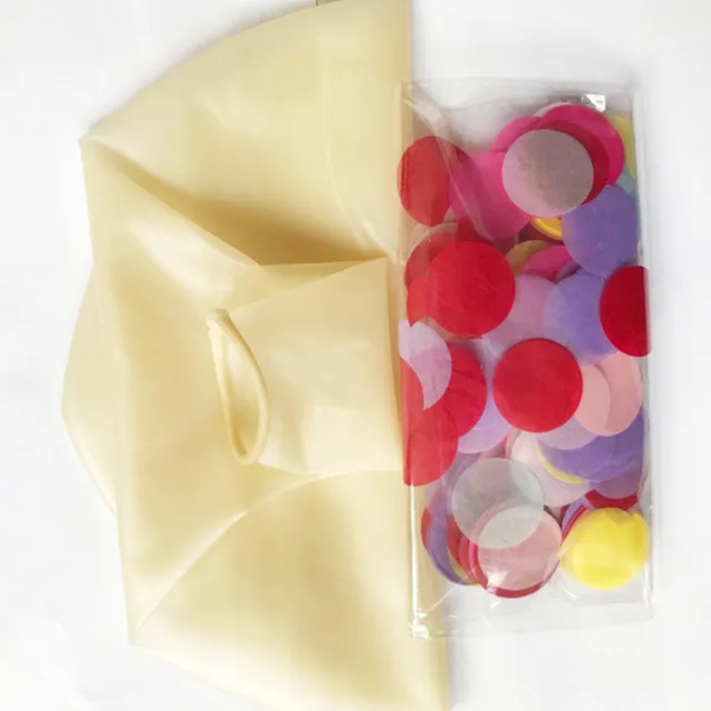 36 дюймов большой воздушный шар "Конфетти" надувные Tansparent латексные шары Свадебные украшения для дня рождения воздушные шары для вечеринки - Цвет: Прозрачный