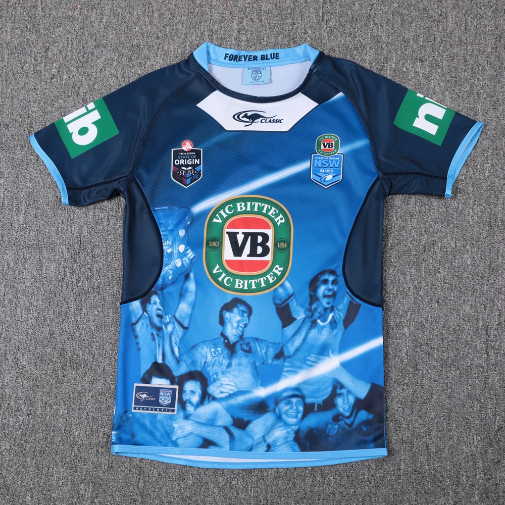 أستراليا 2018 NSWRL HOKDEN دولة المنشأ الرئيسية للرجبي جيرسي هولدن nswrl أصول Holton قميص الدوري الفانيلة التدريب موحدة