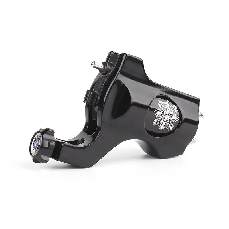 

Hot Sales Rotary Tattoo Machine Bishop Style Professional Black Color Tattoo Machine For Liner & Shader Tattoo Gun Free Shipping