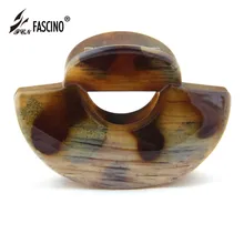 Новые трендовые геометрические полукруглые заколки для волос, Красивые Простые полые заколки для волос для девочек, Женские аксессуары для волос(LG820026