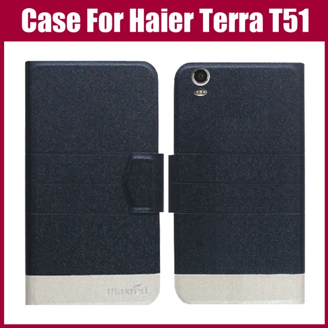 Cheap Hot Sale! Haier Terra T51 Case New Arrival 5 Colors Fashion Flip Ultra-thin Leather Protective Cover For Haier Terra T51 Case