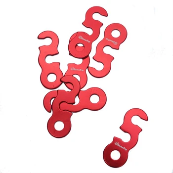 

Shinetrip 20Pcs Tent Wind Rope Buckles Wind Rope Stopper Awning Wigwam Adjuster Buckles Outdoor Camping Equipment 2Sizes