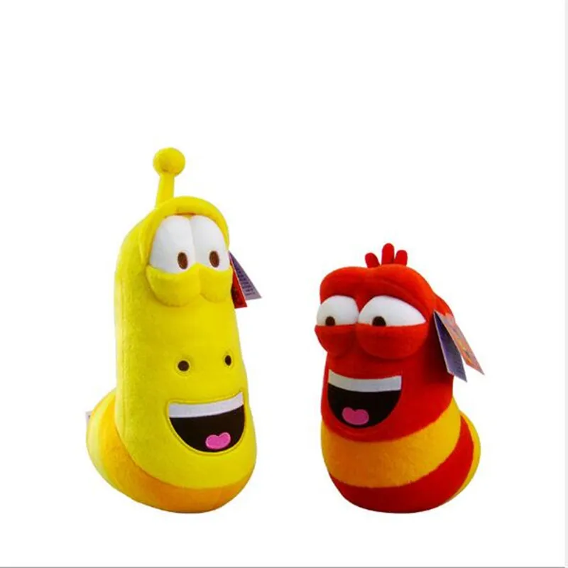 

New Candice Guo Selling Item Fun Insect Slug Creative Larva Plush Toys Stuffed Doll For Boy Girl Christmas Birthday Gift
