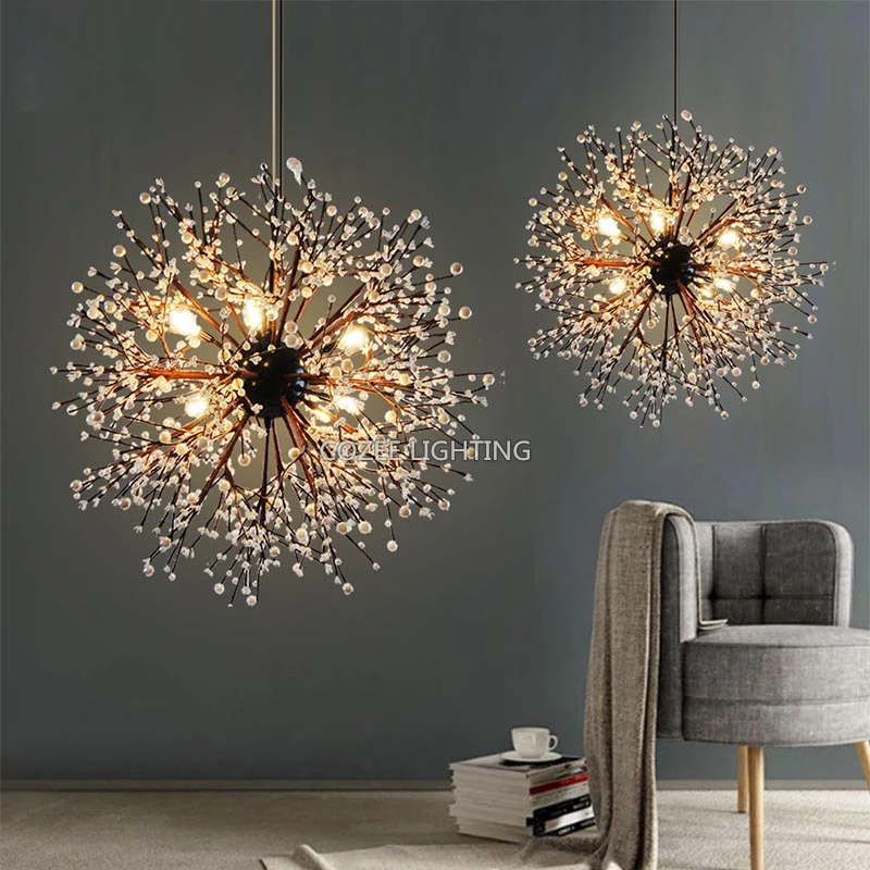 modern acrylic chandelier