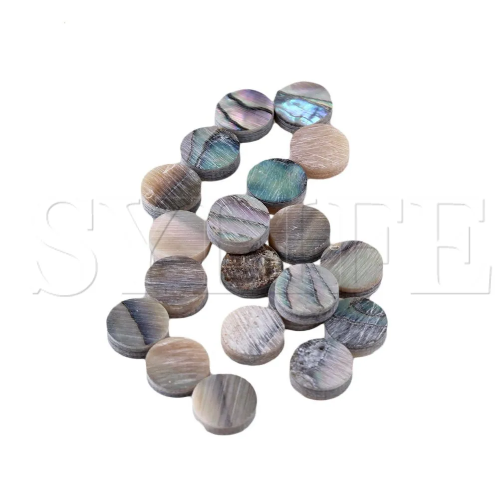 

Generic Green Abalone Inlay 20 Pieces Guitar Dots 6mm