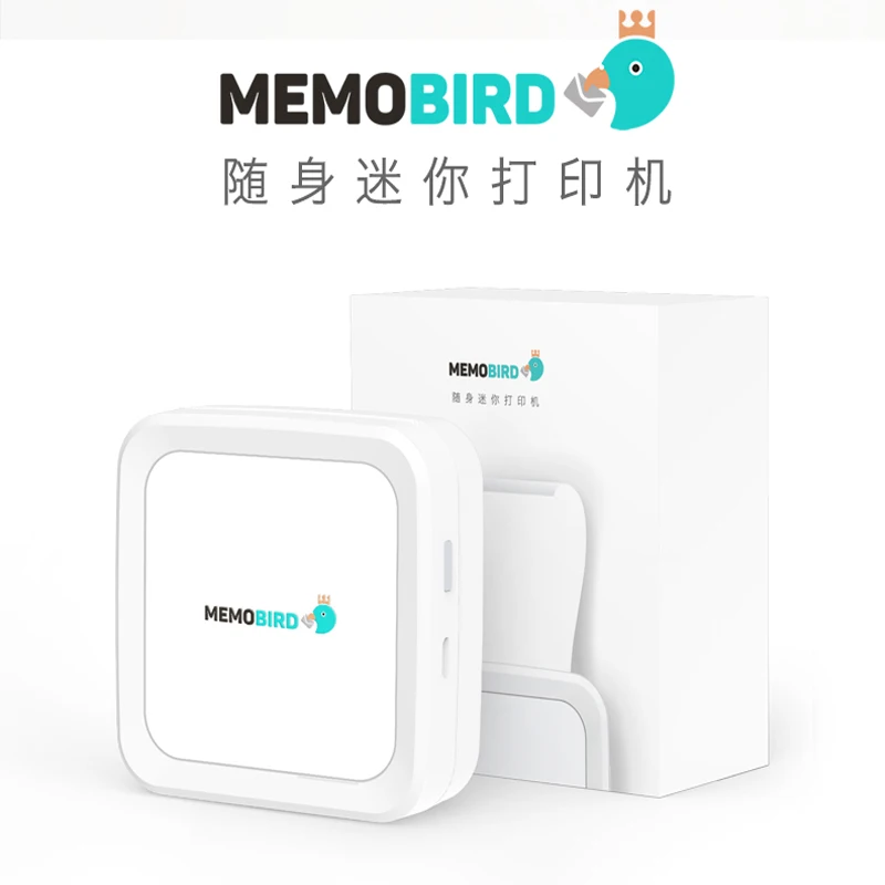 Lnternational Edition MEMOBIRD GT1 портативный Bluetooth принтер Телефон фото Карманный стикер термопринтер USB микро разъем