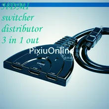 1 шт. YT379 HDMI 3 в 1 выход 1080 P распределитель 3D HDMI 2,0 интерфейс Поддержка HDMI 250 МГц Поддержка полосы пропускания HDCP