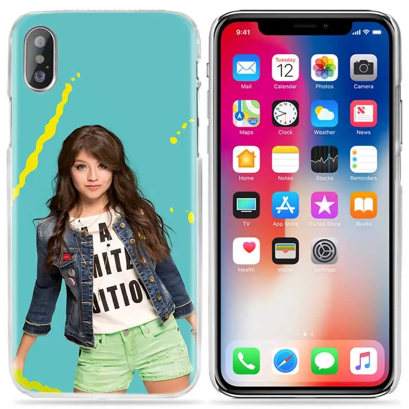 Soy Luna чехол для iPhone XS Max XR X 10 7 S 8 6 6 S плюс 5S SE 5 4S 4 5C Роскошный прозрачный жесткий чехол PC Fundas Capa чехол для телефона Coque Hot - Цвет: 03