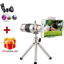 18X Len Telephoto Lens Mobile Phone 18x Zoom fisheye For iPhone 6 6S For Samsung Galaxy