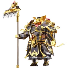 MMZ модель Piececool 3D металлический пазл Lucky Pigsy заголовок должен подвижная сборка металлическая модель комплект DIY 3D лазерная резка модель головоломка