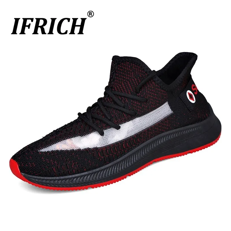 

New Cool 2019 Running Shoes Mens Breathable Runners for Men Black Gray Outdoor Sports Shoes For Man Luxury Brand Boys Gym Shoes