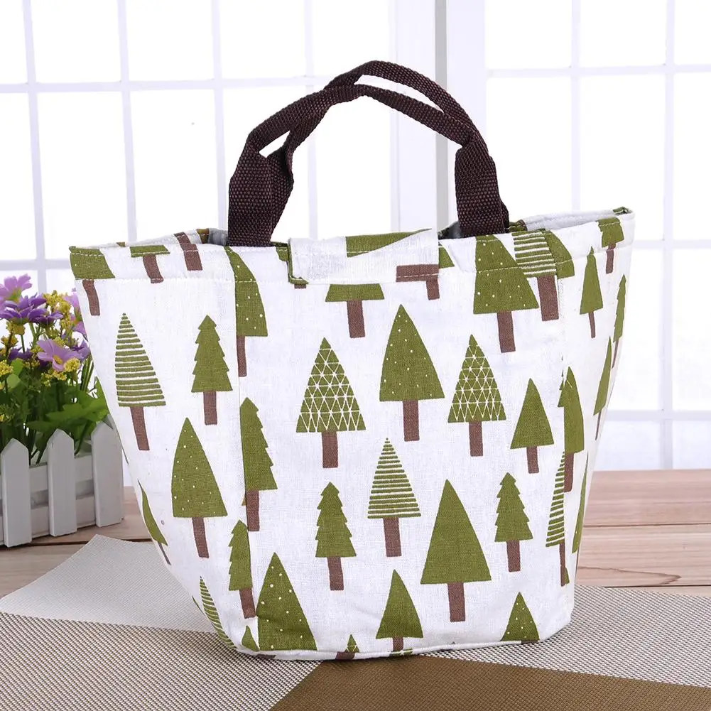 

Lunch Box Storage Bag Waterproof Canvas Multi-function Portable Travel Cosmetics Candy Toiletries Sundries Storage Bag