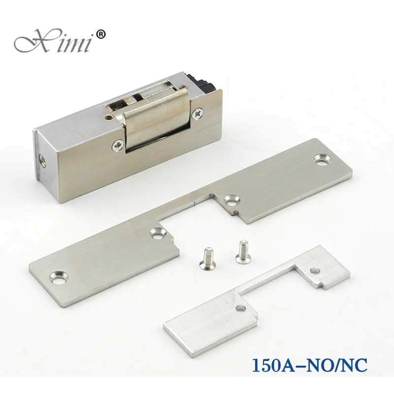 Electric Strike Lock Narrow Type Electric Door Lock for Home Office Wood Metal Door NO Mode Fail Secure DC 12V Access control smart door lock smart lock electronic lock fingerprint door lock smart cylinder lock fingerprint cylinder lock