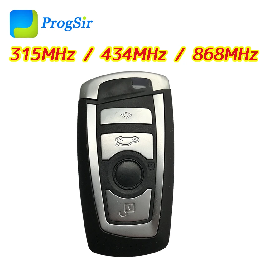 4 кнопки 315 МГц 434 МГц 868 МГц Ключ дистанционного управления для BMW ...