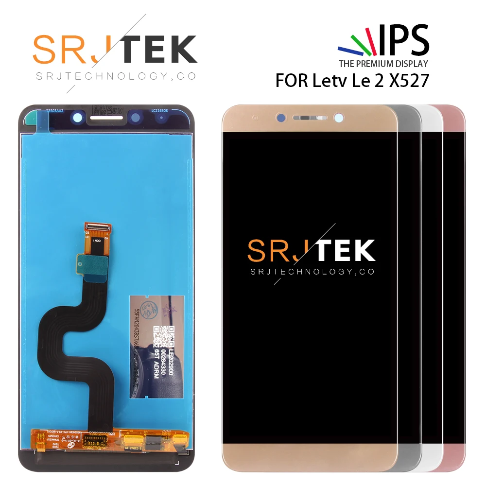 

Srjtek 5.5'' For LeTV Leeco Le 2 LCD X527 X520 X522 X620 Display Touch Screen Digitizer For Leeco Le S3 X626 LCD Replacement