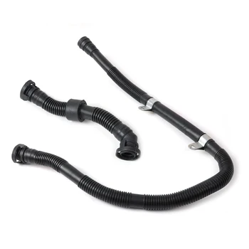 

DWCX 8L0133817 06A133817Q 2pcs Secondary Air Injection Pump Hose for VW Golf Jetta Bora MK4 AUDI A3 TT 1999 2000 2001 2002 2003