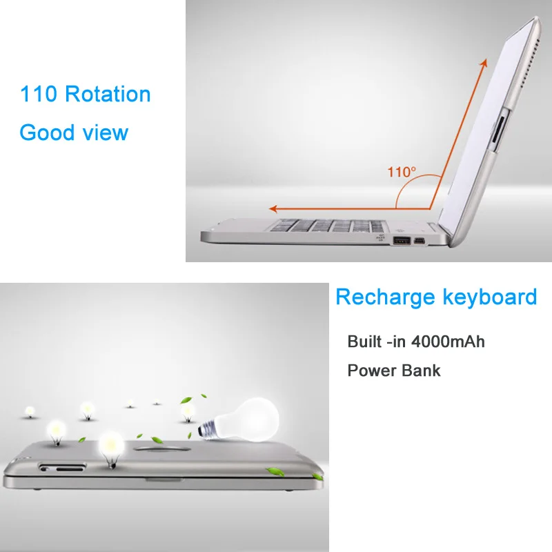 14 Wireless keyboard for iPad 2 3 4