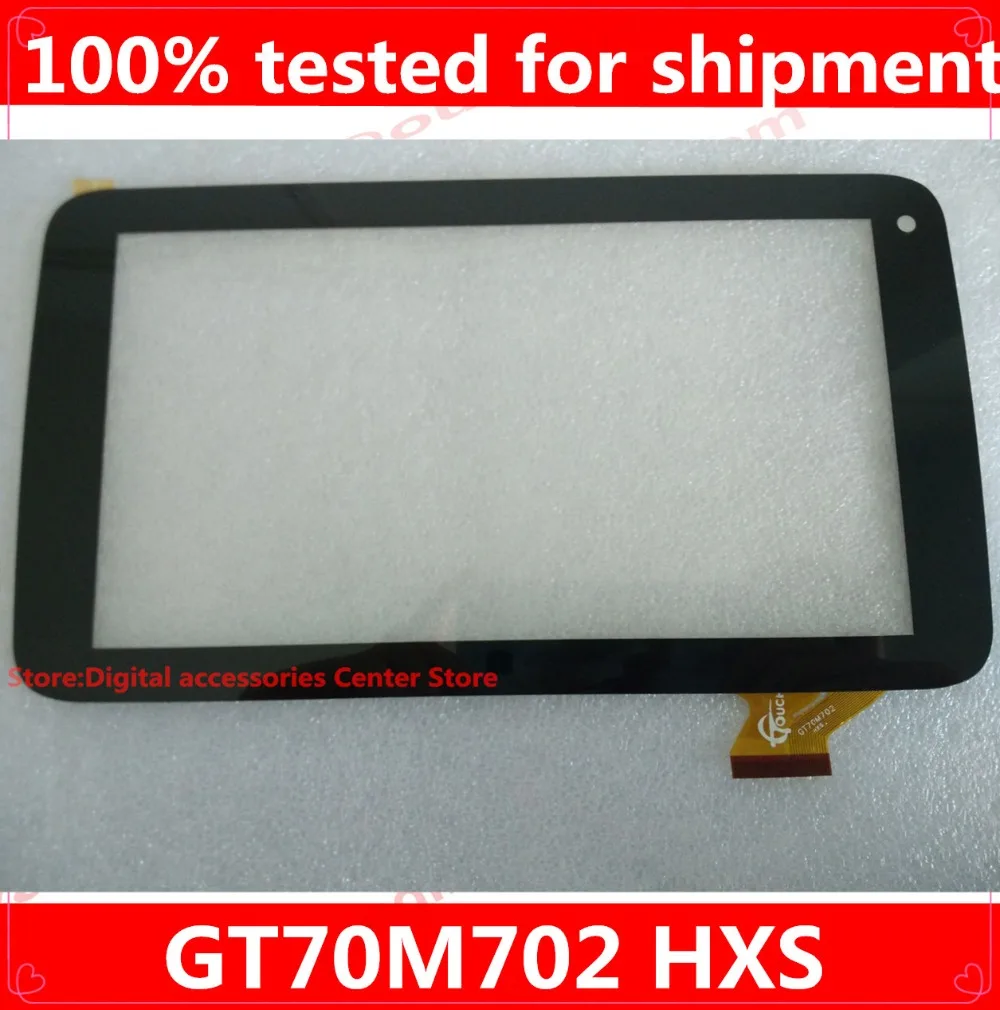 Original New Digitizer 7 Inch Black Touch Screen Front Glass Panel For