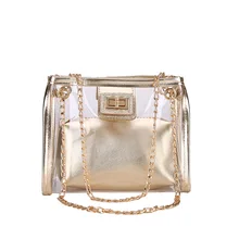 2019 New Transparent Bag Female Tide Wild Diagonal Scorpion Mother Bag Fashion Portable Diagonal Shoulder Bag #197917 female shoulder portable diagonal four pieces large bucket bag