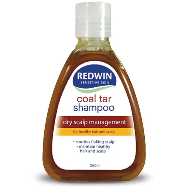 Redwin Coal Tar Shampoo 250ml*2PCS PH balanced formula for soothe