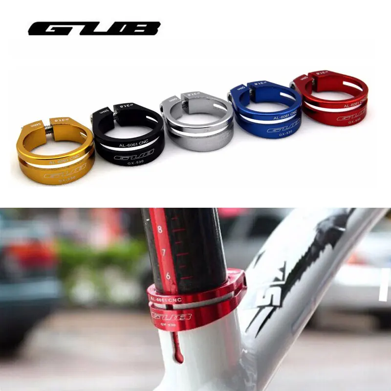 Buy GUB Ultralight Alloy Bicycle Seat Post Clamp Seat Tube Clamp CNC MTB