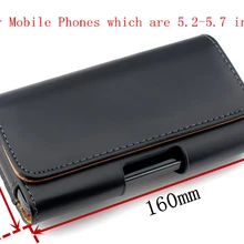 Чехол из натуральной кожи для Xiaomi Redmi Note 7 8 Pro, чехол-кобура с зажимом на ремне для 5,"-5,7", Чехол для мобильного телефона iPhone 6 Plus <