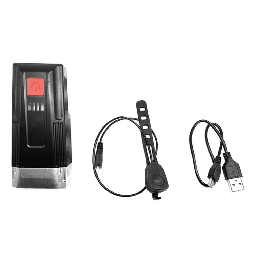 Светодиодный велосипедный аксессуар T6 с зарядкой от USB светильник на переднюю