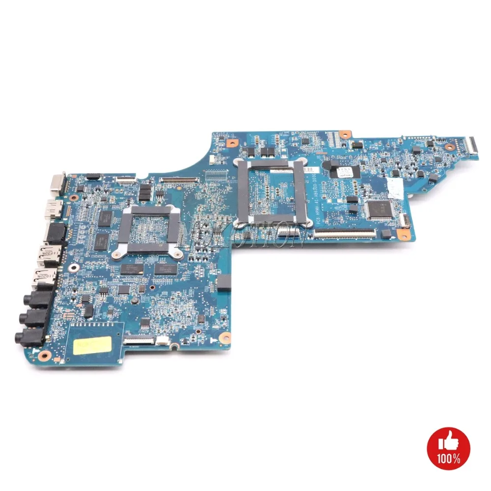 NOKOTION 641576-001 материнская плата для ноутбука hp PAVILION DV7 DV7-6000 Socket S1 DDR3 RS880MD HD6650 1 ГБ основная плата процессор