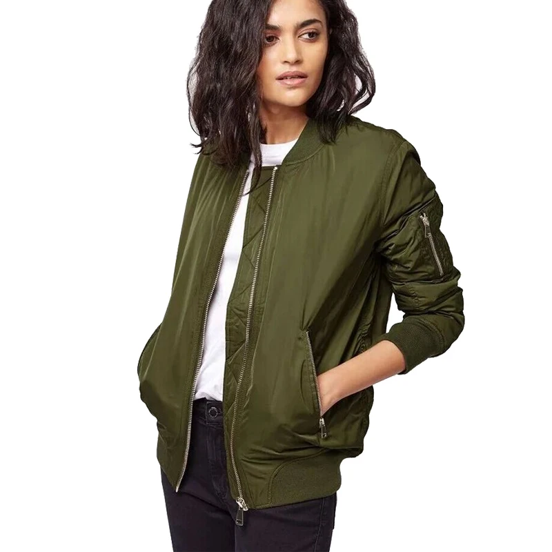 collared bomber jacket womens