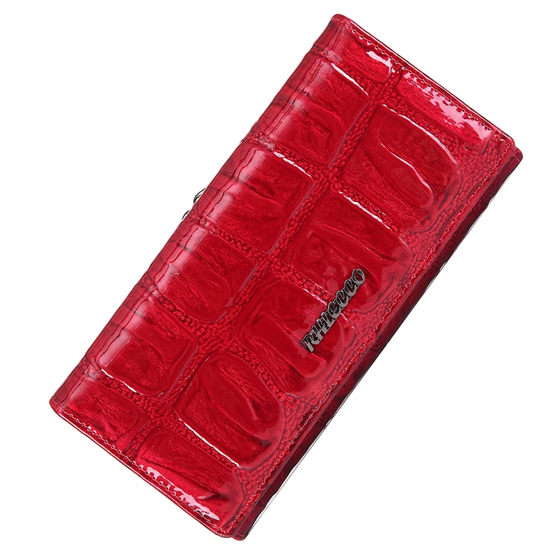 

Women Wallets and Purses Luxury Brand Alligator Long Genuine Leather Ladies Clutch Coin Purse Female Crocodile Vintage Money Bag