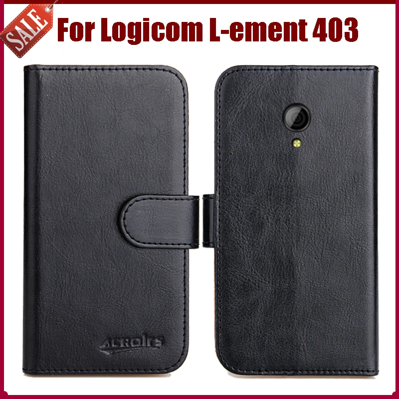Горячая распродажа! Logicom L-ement 403 чехол Новое поступление 6 цветов высокое качество