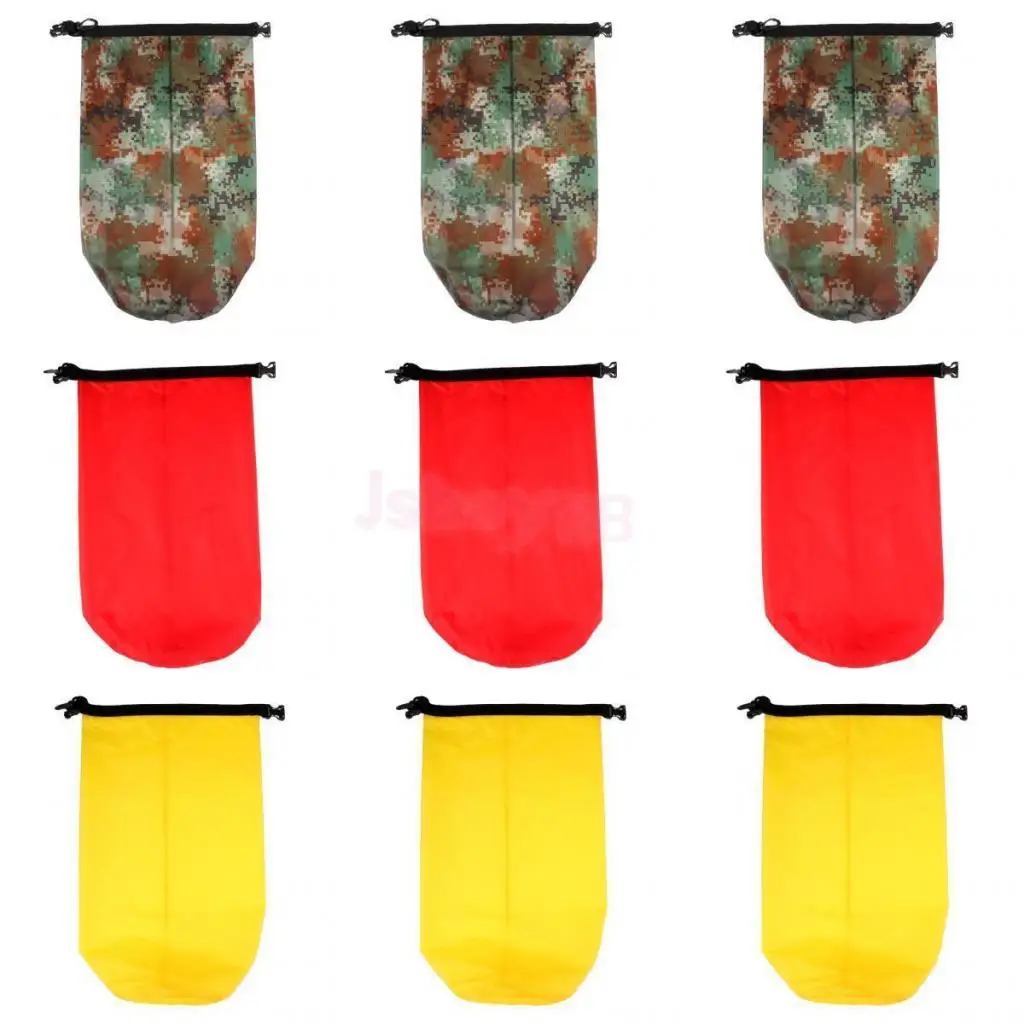 

5L/10L/20L Waterproof Dry Bag Roll Top Duffel Storage Bags Sack Gear for Outdoor Kayaking Fishing Camping Swimming Men Women