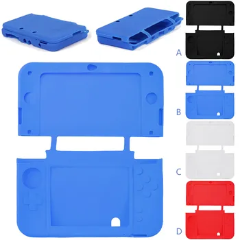 

Soft Silicone Case Cover For Nintend 3DS Console Protective Case Sleeve Cover Ultrathin Case Skin for NEW Nintendo 3DS 603#2