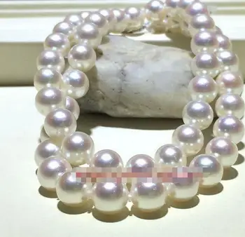 

new LONG AAAAA 35"12-13mm round REAL natural south sea WHITE pearl necklace plated Clasp earring set