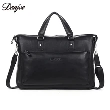 Для мужчин Портфели натуральная кожа Бизнес HandBagss Мужской два Размер 14/15 дюймов ноутбук HandBagss натуральная кожа крупного рогатого скота на каждый день Для мужчин дорожные сумки