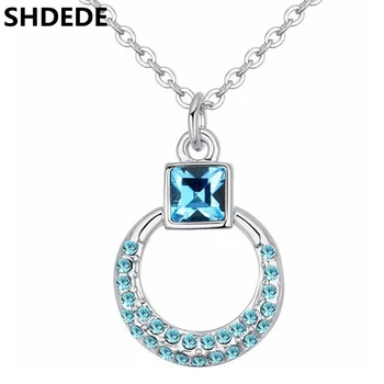 

SHDEDE Crystal from Swarovski Fashion Jewelry Womens Accessories Necklaces Pendants Gift For Female Ladies -24504
