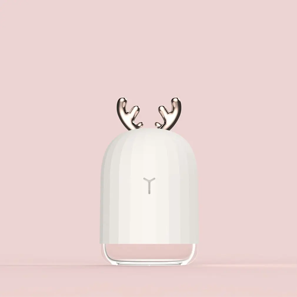 Фото 318 Cute Deer Rabbit Mini Usb Humidifier Night Light Office Desktop Creative Gift | Бытовая техника