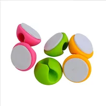 12pcs Wire hook Cable Clip Desk Tidy Wire Drop Lead USB Charger Cord Holder Secure Table colorful Clips Fixer Fastener Organizer