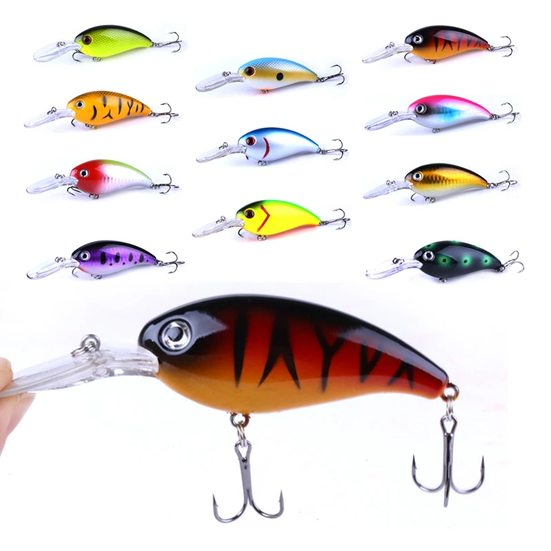 

1PCS Crankbait Fishing Wobbler 14G 10CM Hard Bass Bait Fishing Lures Pesca Fishing Tackle