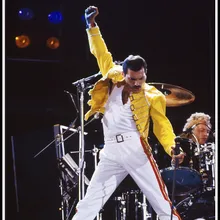 Постер группы &quotQueen&quot Меркьюри Арт плакат Классический белый