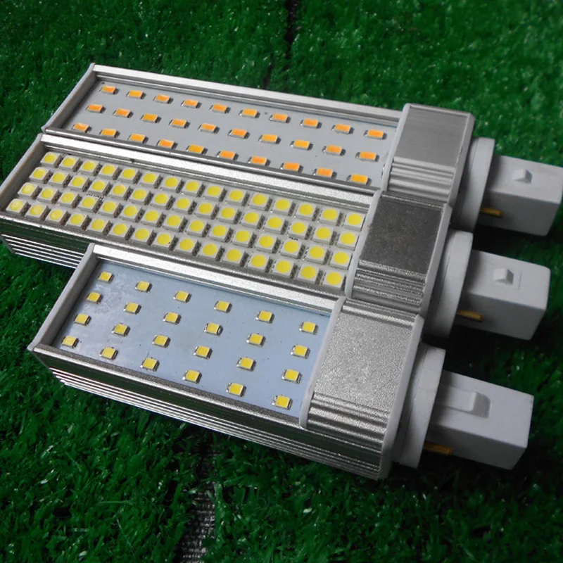 

g24 led pl lamp light 5W 7W 9W 10W 11W 12W Blanco Calido Lampara Bombillas PL LED SMD2835 5730 5050 LED Light 110V/220V 85-265V