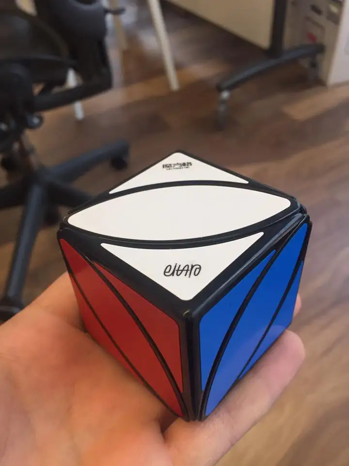 

New Qiyi(Mofangge)LVY Cube Strange-shape Speedcube Professional Magic Cube Puzzle Learning&Educational Cubo magico Children Toys