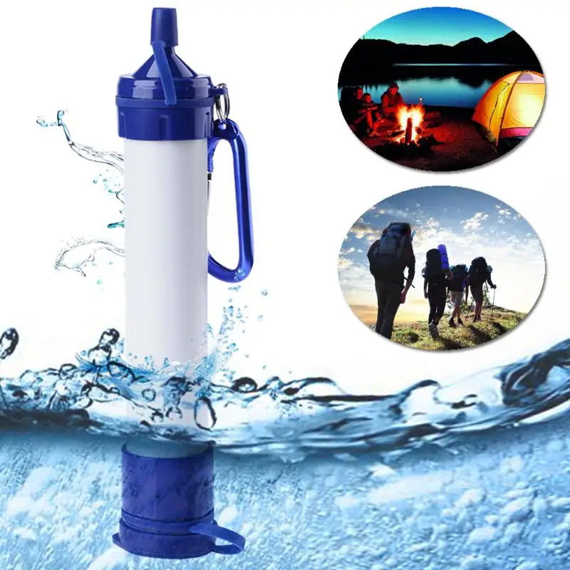 Buy New Portable Blue Purifier Straw Water Personal