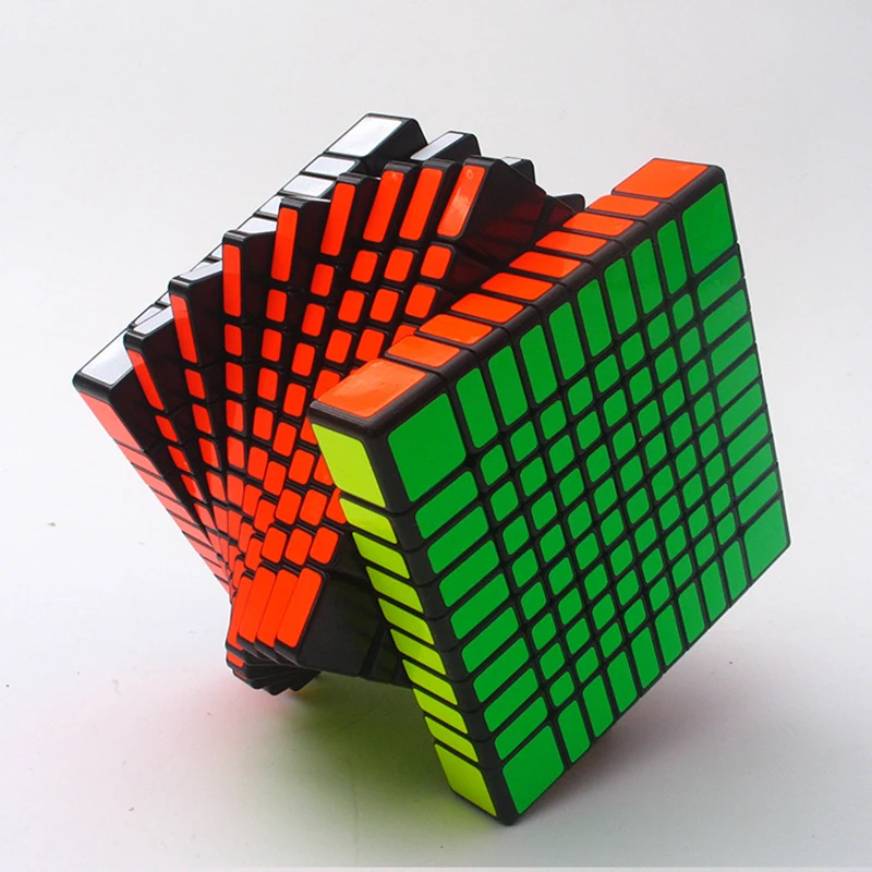 

10x10x10 Cube Zhisheng Speed Cube Puzzle Twist Spring Cubo Magico Learning Education Toys Cubes Educational Toys