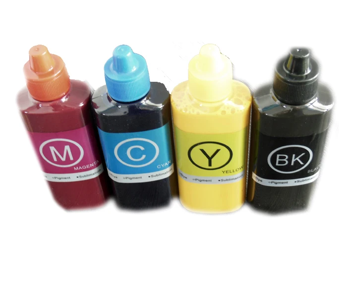 Vilaxh 100 мл/Цвет T7551 T7552 T7553 T7554 пигментные чернила для EPSON рабочей силы Pro WF-8090DW 8090DWF 8510DWF 8010DW 8590DWF