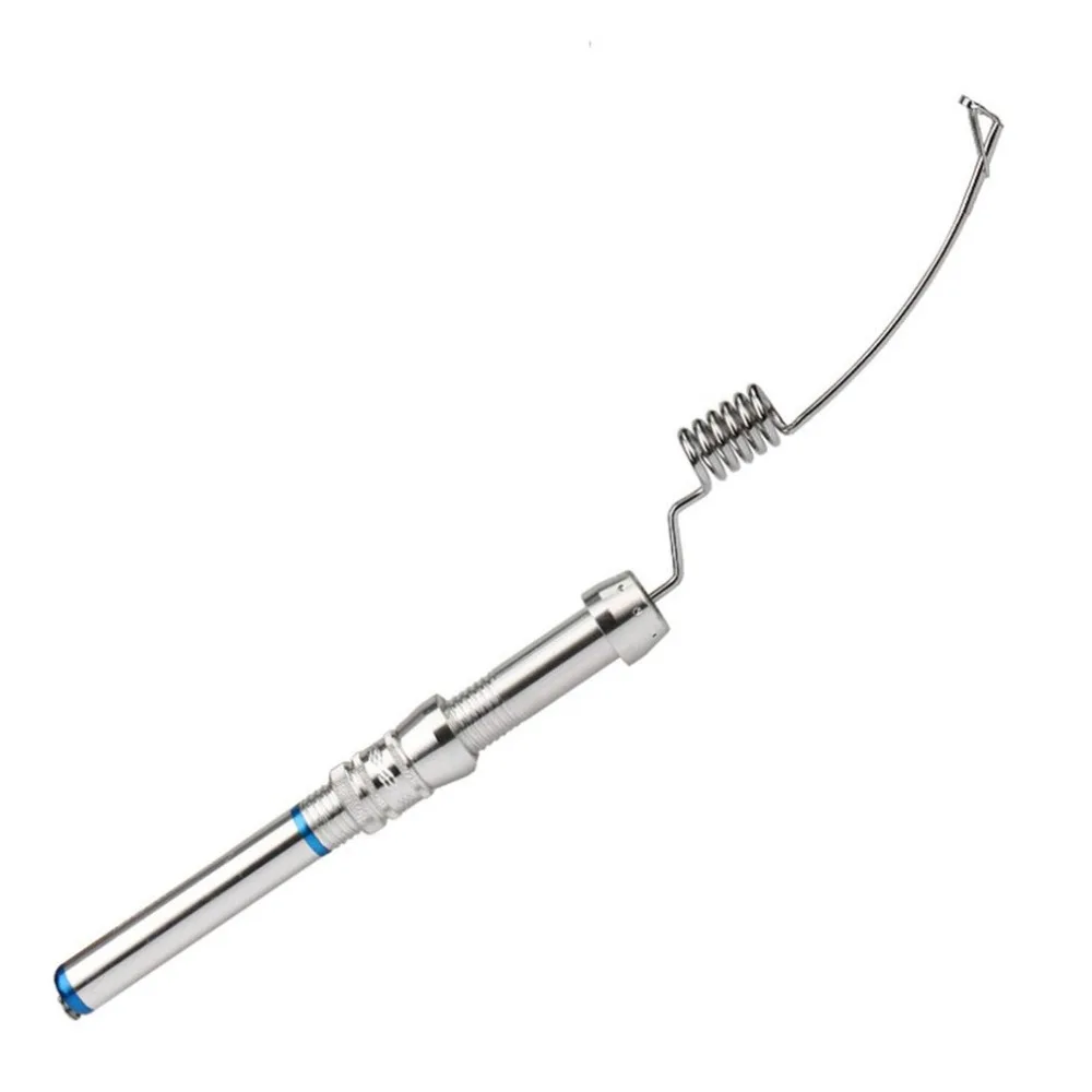 

EMMROD Mini ICE Fishing Rod Boat Ice Winter Fishing Rod With Spinning Fishing Reel Fishing Tackle set for Winter Mini Portable