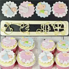 Sugarcraft font b Baby b font plastic fondant cutter cake mold fondant mold fondant cake decorating