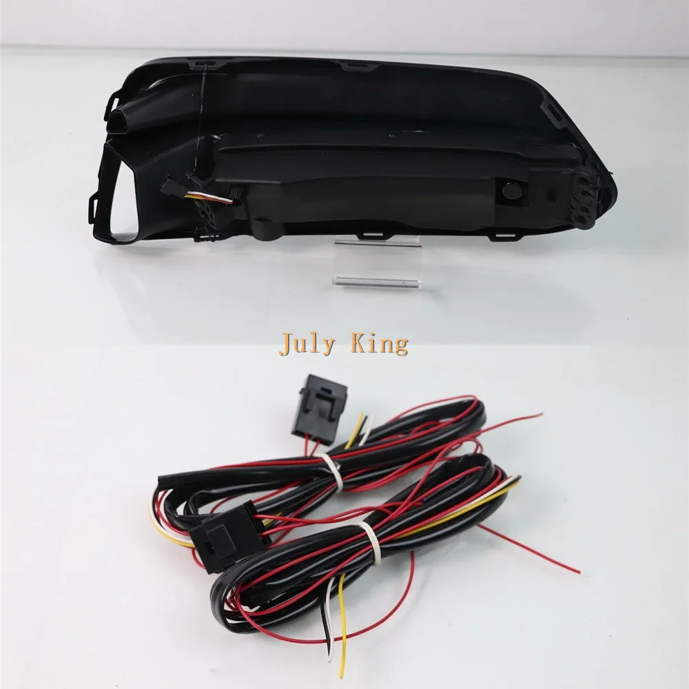 July King светодиодный дневные ходовые огни чехол для Honda Accord 10th-19, Белый DRL+ синий ночной DRL+ стример желтые поворотники