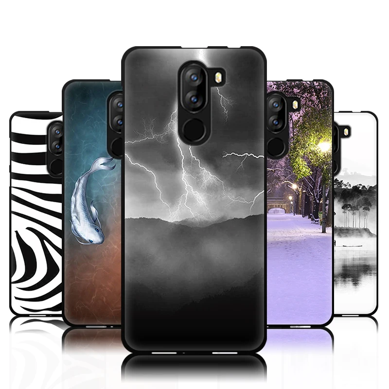 Мягкая задняя крышка EiiMoo 5 дюйма из ТПУ Для Doogee X60L чехол с 3D рисунком силиконовый