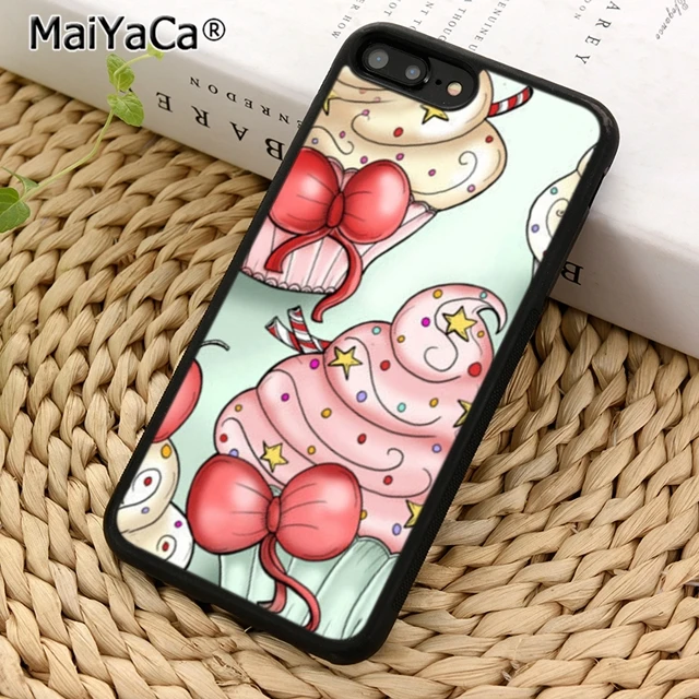Чехол для телефона MaiYaCa Cupcake muffin dolci iPhone 5 6 7 8 plus 11 pro X XR XS max Samsung S6 S7 edge S8 S9 S10 |